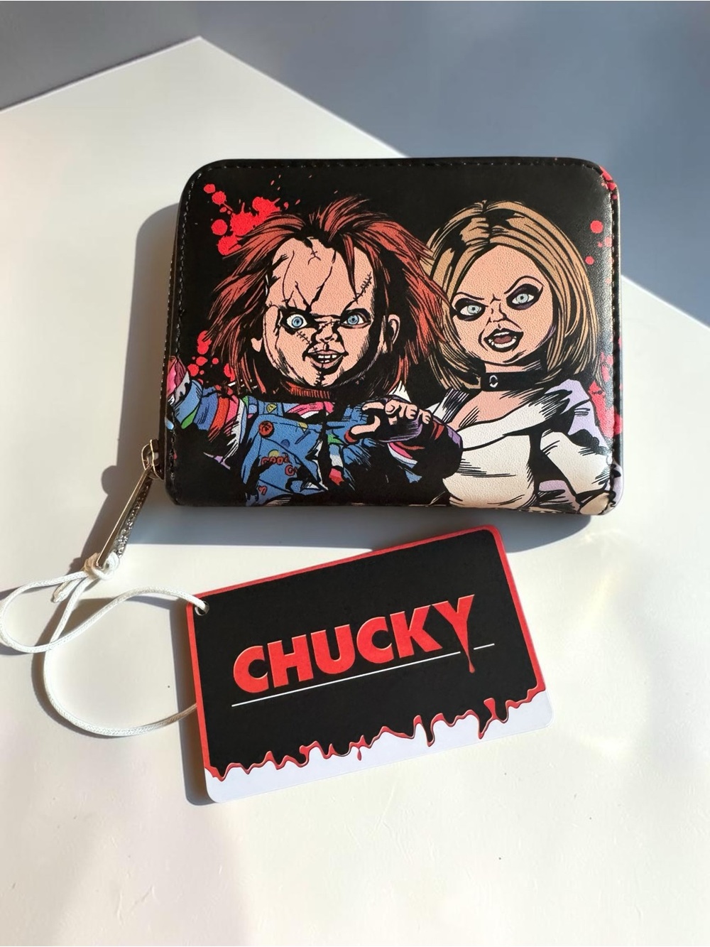 Loungefly Chucky Zip Around Wallet NWT